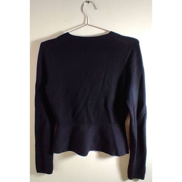 Hugo Boss Black Clasp Cardigan Size XS Merino Superfine - Picture 2 of 8